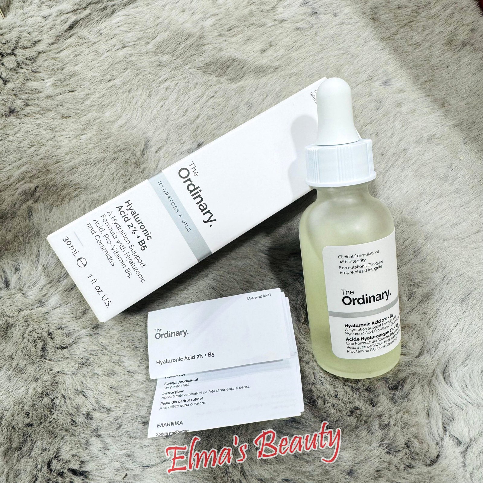The ordinary hyaluronic acid 2% +B5 serum.