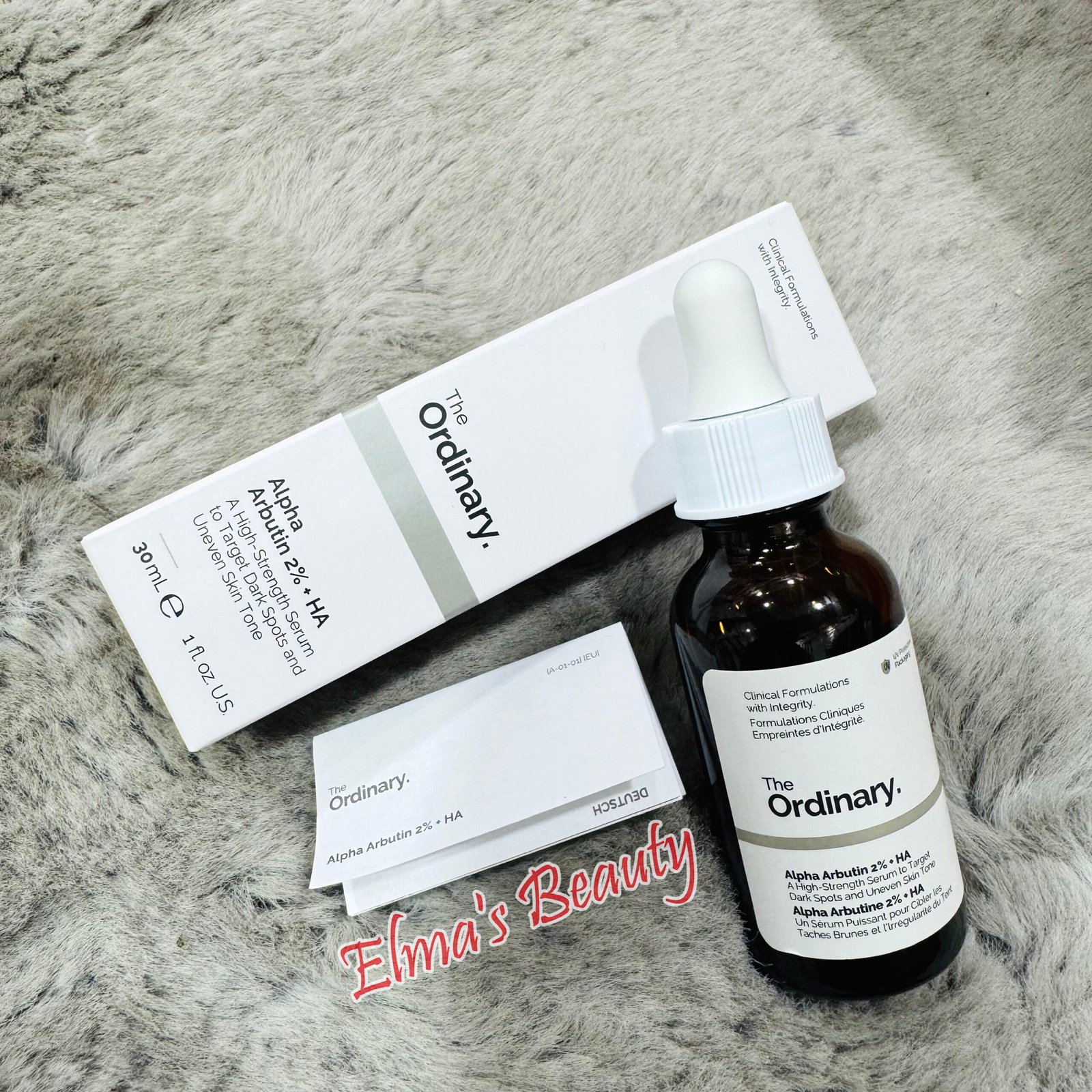 The Ordinary Alpha Arbutin 2% +HA Serum