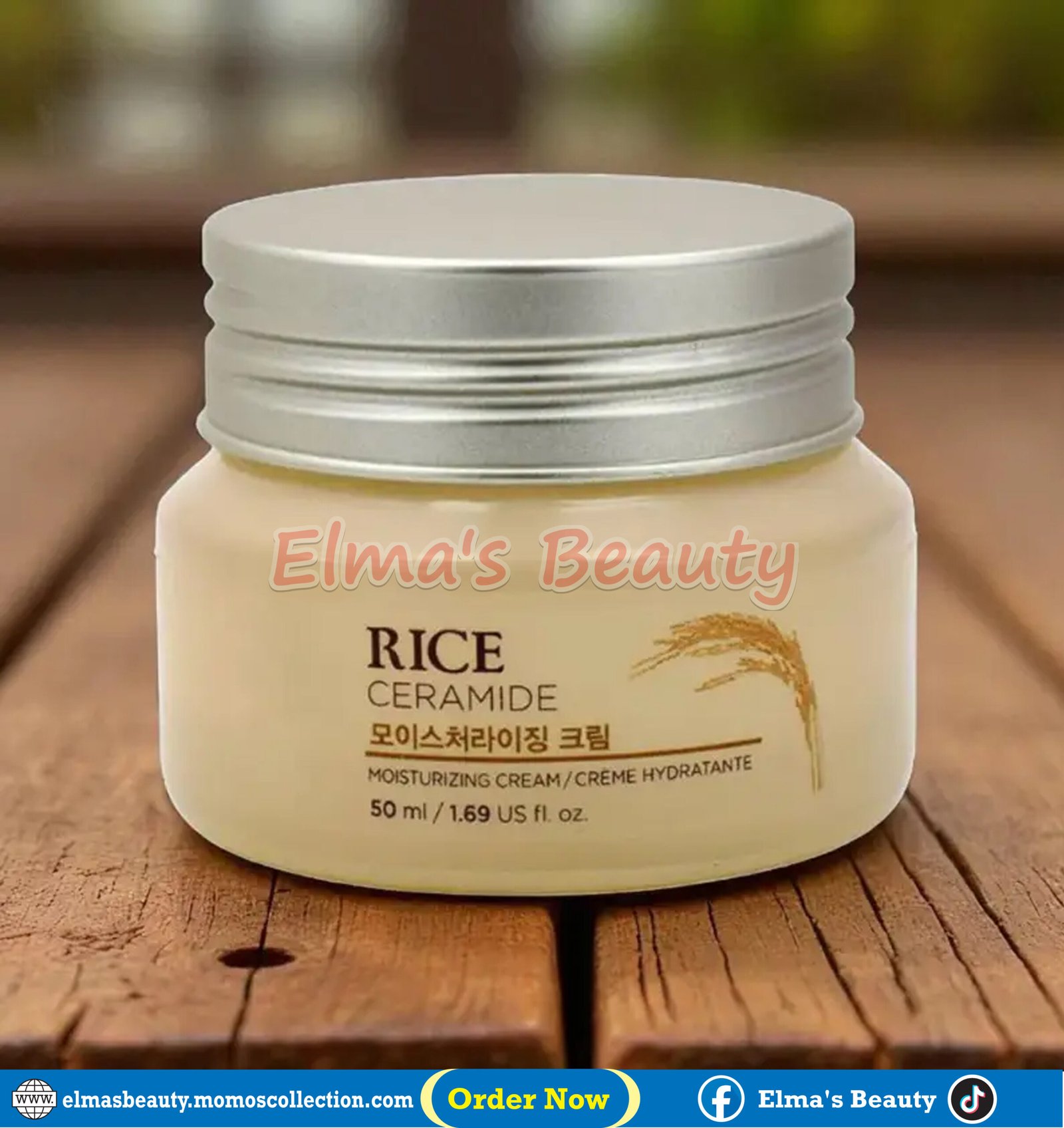 The Face Shop Rice Ceramide Moisture Cream 50ML