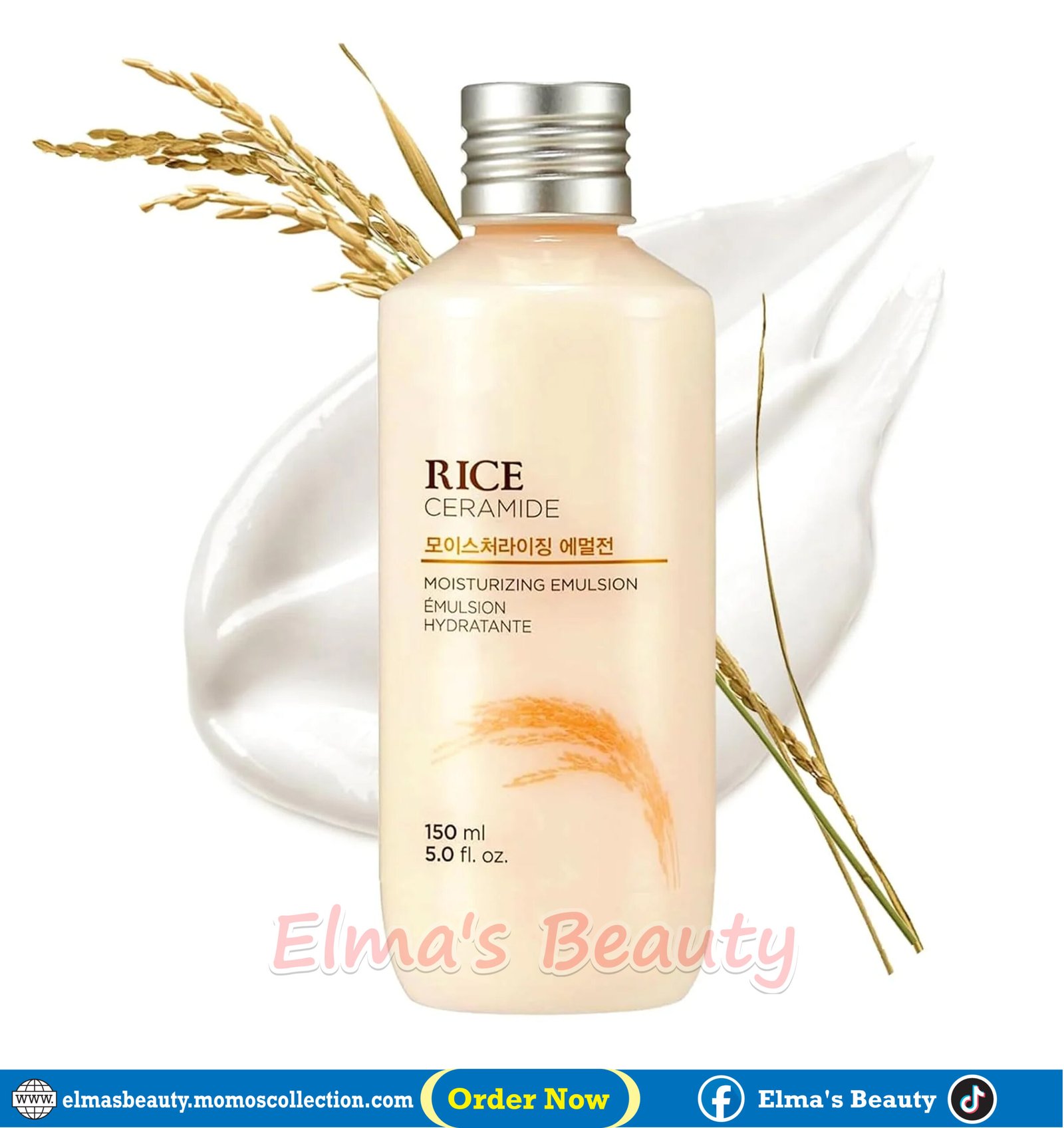 The Face Shop Rice Ceramide Moisturizing Emulsion 150ml